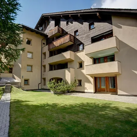 Chesa Munteratsch 2-zimmerwohnung 102 Typ E 실파플라나